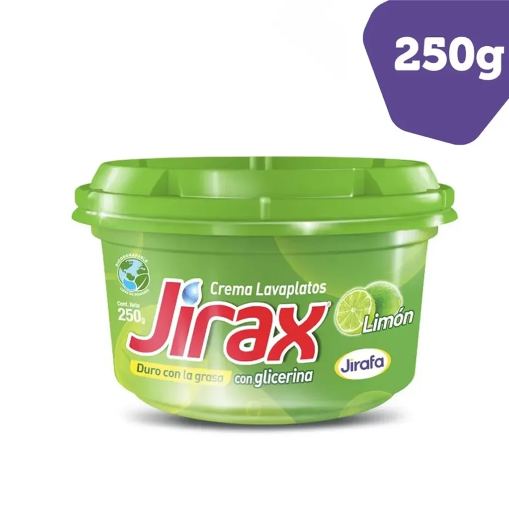 Crema Lavaplatos Jirax 250 gr