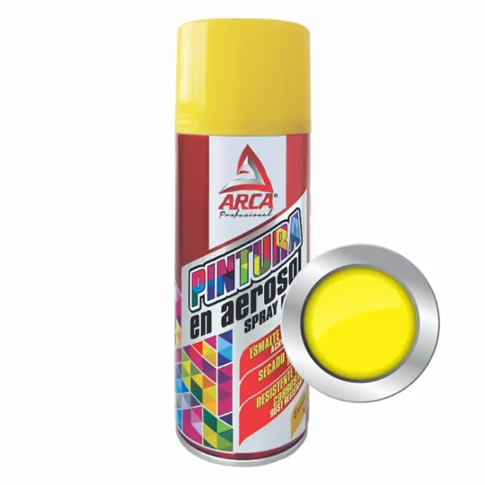 Pintura Arca 41 en Aerosol 450 mL Amarillo Canario