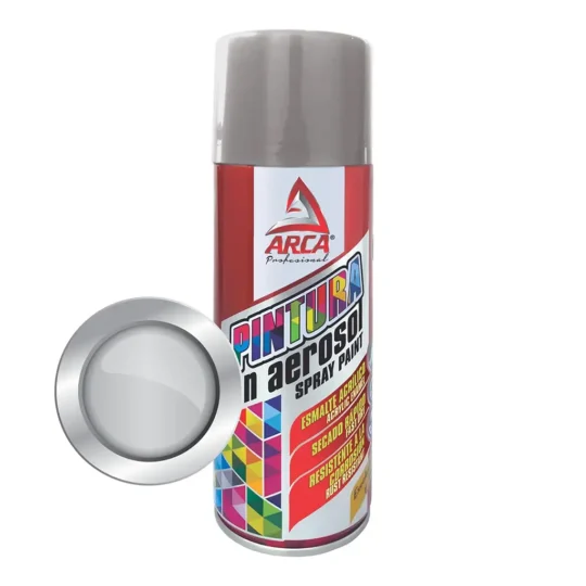 Pintura Arca 36 en Aerosol 450 mL Plata