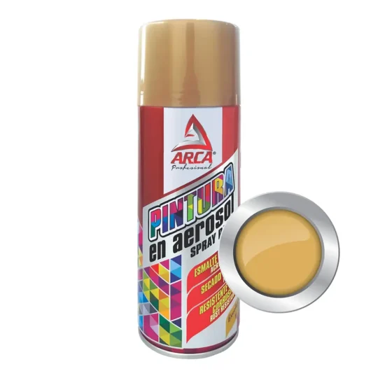 Pintura Arca 319 en Aerosol 450 mL Oro Brillante