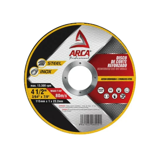 Disco de Corte Arca 115Mm 4 1/2"X 3/64" X 7/8"