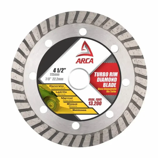 Disco Diamantado Rin Turbo Arca 4 1/2"