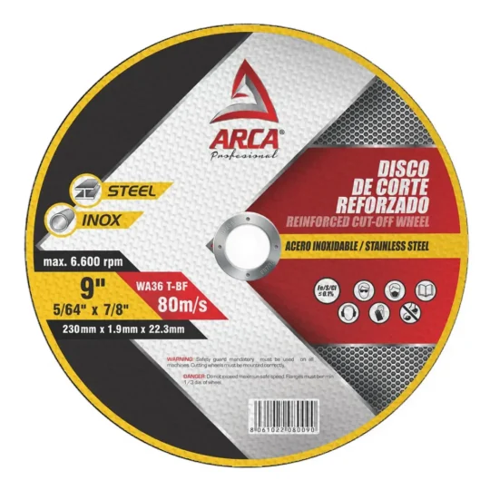 Disco de Corte Arca 9"X 3/64" X 7/8"
