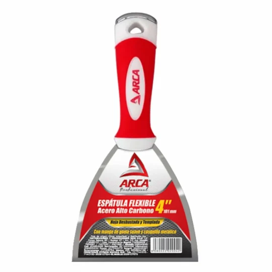 Espátula Metálica Flexible Inoxidable Arca 4"